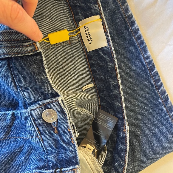 Isabel Marant Dipoma Denim Midi Skirt, Size 38 (6) - Picture 8 of 8